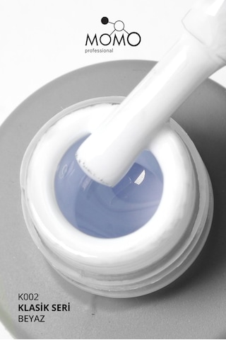 Momo Professional Kalıcı Oje K002 Kireç Beyazı 4 Ml