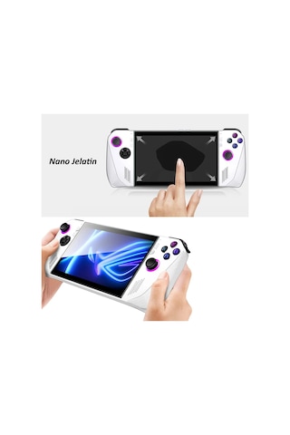 Asus Rc73ya-rog Xbox Ally 2025 Uyumlu Ekran Koruyucusu Nano Jelatin