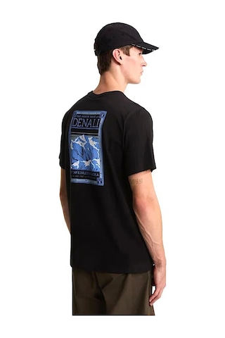 The North Face Regular Graphic Erkek Siyah Outdoor T-shirt Nf0a8guwjk31