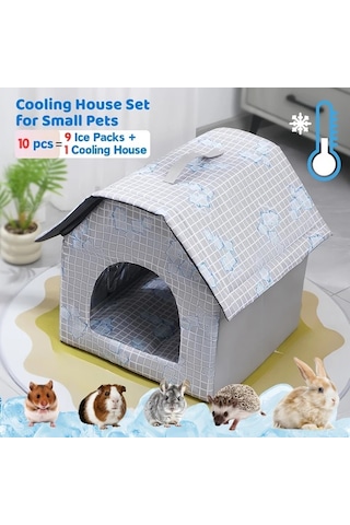 Willowhaven 10 Adet Küçük Evcil Hayvanlar İçin Soğutma Seti 9 Buz Torbası Ve Taşınabilir Serin Yuva