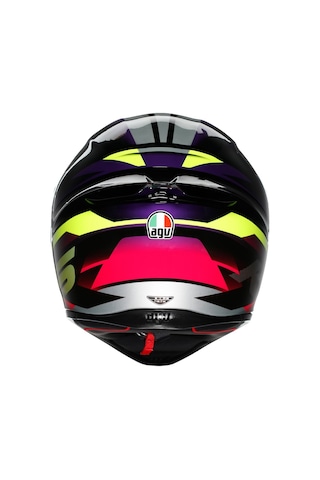 Agv K1 S E2206 Fastlap Black Purple Pınk M0196 Kask Vizör Mavi