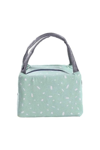 Öğle Yemeği Çantası Öğle Yemeği Çantası Kadın Kız Termal Yalıtımlı Öğle Yemeği Kutusu Tote Gıda Kabı Piknik Çantası 1 Siyah