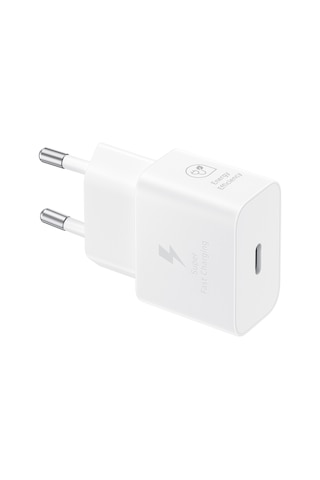 Samsung EP-T2510N Type C Hızlı Şarj Adaptörü 25W Beyaz