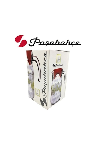 Paşabahçe 43674 Space Kırmızı Kapaklı Sürahi 1650 CC