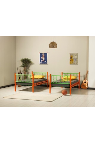 Teknor Genç Çocuk Odası Metal Ranza Carme 90x190 Cm