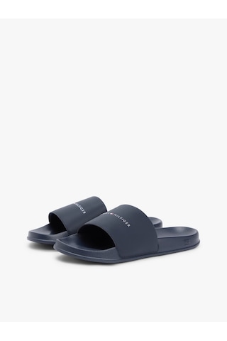 Tommy Hilfiger Core Tommy Hılfıger Pool Slıde Erkek Mavi Terlik - Fm0fm05799