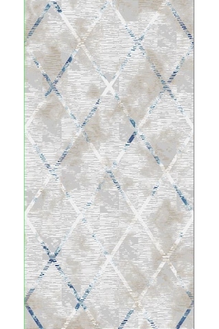 Diamond Halı 25015A koyu bej Model 150*220 Polip Leke Tutmaz Modern Çizgi