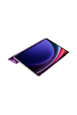 Mobilteam Galaxy Tab S9 Fe Uyumlu Smart Cover Standlı 1-1 Kılıf-pembe Tablet Kılıfı