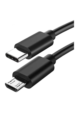 Type-c To Micro Usb Çevirici Dönüştürücü Kablo 80 Cm