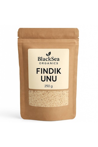 Blacksea Organics Doğal Katkısız Saf Fındık Unu 250 G