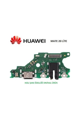 Huawei Uyumlu Mate 20 Lite Şarj Kulaklık Soket Mikrofon Bordu Huawei Uyumlu Mate 20 Lite Şarj Kulaklık Soket Mikrofon Bordu