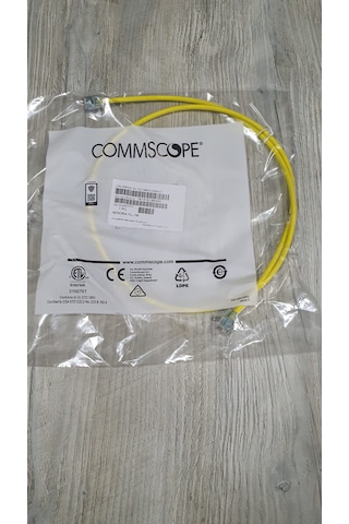 Commscope Utp Mıno6a-yl-1h Patch Cord Silim 1m