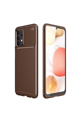 Galaxy A32 4G Kılıf Zore Negro Karbon Tasarım Silikon Kılıf