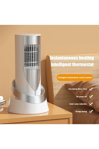 Jialan Jl Masaüstü Sıcak Havalı Isıtıcı İki Dişli Isınma Fan 1200W