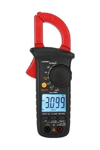 Ayt Powermaster Ut-200b Dijital Pensampermetre Ac Akım Ölçer Sesli Ölçüm Yüksek Voltaj Uyarısı