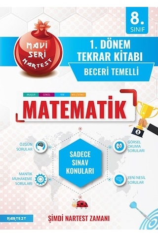 8. Sınıf 1. Dönem Prestij Matematik Soru Bankası -  Nartest