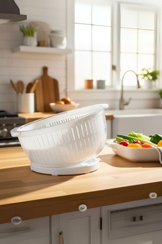 Meyve Sebze Yeşillik Salata Kurutucu Kurutma Kabı Mıt1226 Çok Renkli