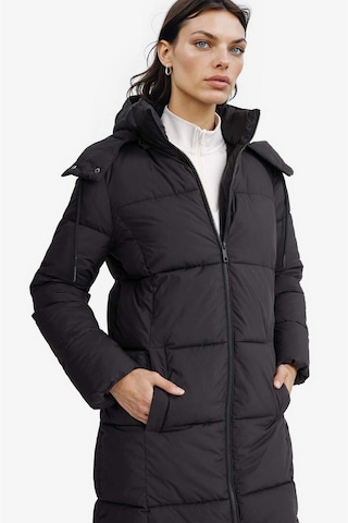 Defacto Su Geçirmez Regular Fit Kapüşonlu Fermuarlık Uzun Mont E8703ax25wnbk27 Siyah