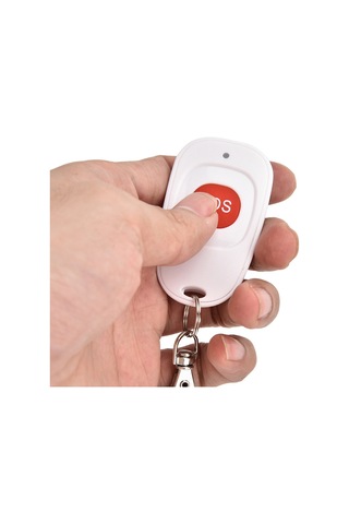 Acil Panik Kablosuz Sos Acil Durum Düğmesi Alarmı