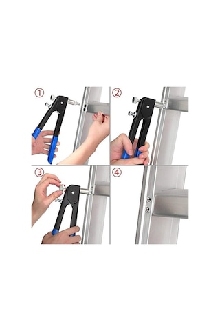 Gebibd Somunu Seti Perçin Mavi Alet Adet 86 - Ay