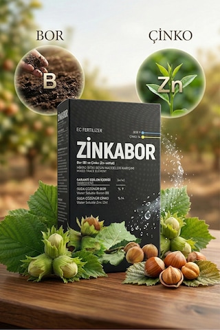 Zinkabor Ec Fertilizer Mikro Elementli Gübre 1kg 1 kg
