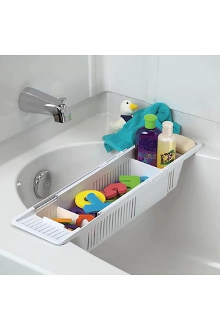Genişletilebilir Kaymaz Banyo Rafı Diğer