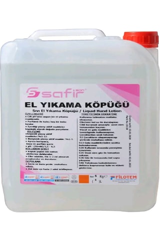 Safir El Yıkama Köpüğü 5 KG