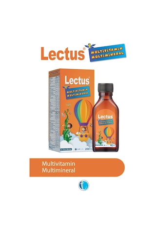 Lectus Multivitamin Multimineral Şurup 200 ML