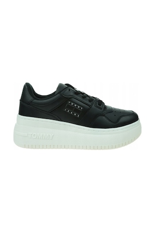 Tommy Hilfiger Tommy Hılfıger Tjw Retro Basket Kadın Ayakkabı En0en02245-bds En0en02245-bds Siyah