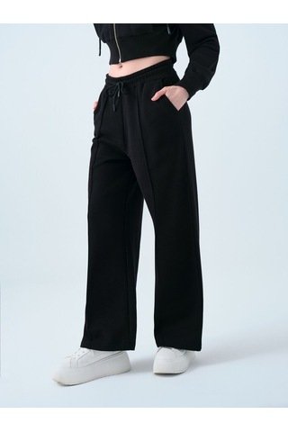 LOFT Crop Kadın Sweatshirt Lf2039222 Q1.v1 Siyah