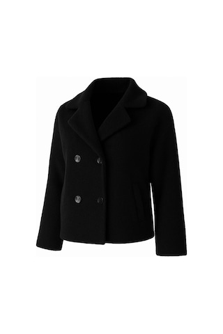Trender Siyah Kadın Mont 2 Siyah