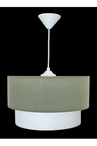 Melon Pasta Avize Beyaz - Antrasit