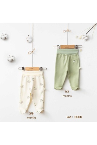 Bear Hugs Patikli Pantalon 2 Li Set Yeşil