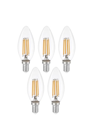 Heka 5'li Rustik Led Ampul 8w 3000k E14 Gün Işığı