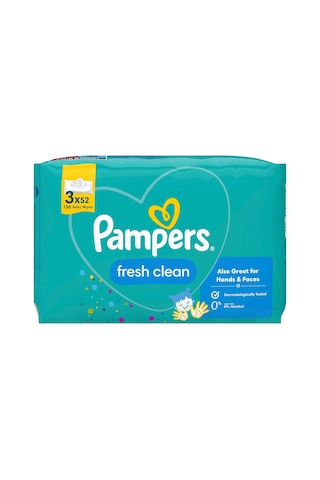Prima Pampers Islak Bebek Mendili 3'lü 156 Islak Mendil 8690010023711