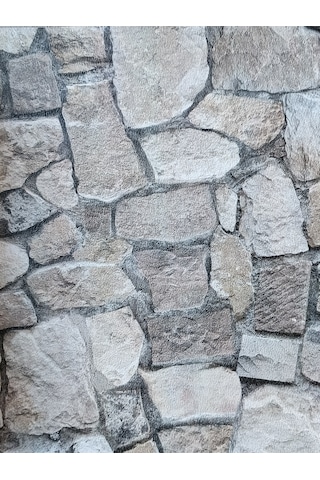 3 Boyutlu Kayrak Taş Desenli Hava Alabilen Silinebilir Duvar Kağıdı 5 M² Diğer