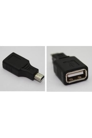 Mini usb otg 5 pin otg araç teyp için mini usb otg çevirici