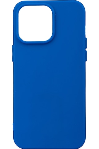 Apple Uyumlu iPhone 15 Pro Kılıf Zore Biye Silikon Mavi