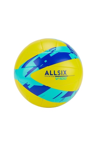 Decathlon Allsix Öğretici Voleybol Topu Sarı V100 Sarı