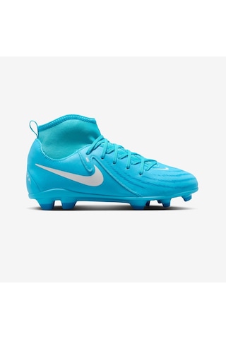 Nike Jr. Phantom Luna 2 Club Çocuk Krampon Dar Kalıp Mavi