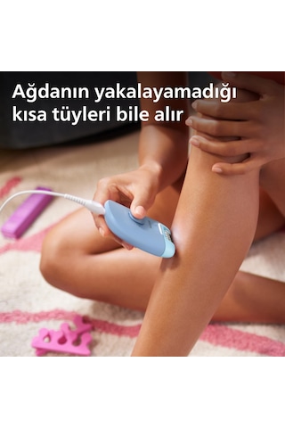 Philips Epilasyon Cihazı, Taşınabilir Kompakt Tasarım, Led Işıklı