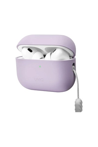 Unıq Airpods Uyumlu Pro 2 İçin Lıno Silikon Kılıf Bilek Askısı İle 147855455 Leylak