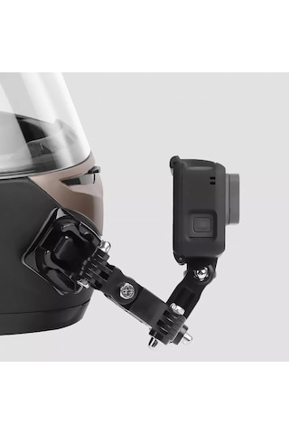 Motosiklet Kask Gopro Kamera Ve Telefon Tutucu Motor Kask Standı Tutacağı