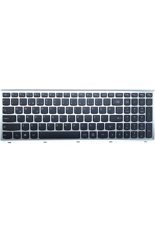 Lenovo Uyumlu İdeapad Z500 Type 20202 Notebook Klavye -siyah-