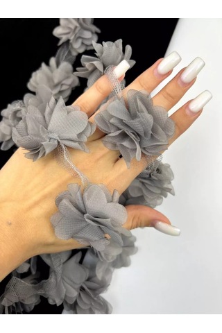 Slubov'u Çiçeklerden El İşi Ve Dikiş Şeridi 1m 256868562