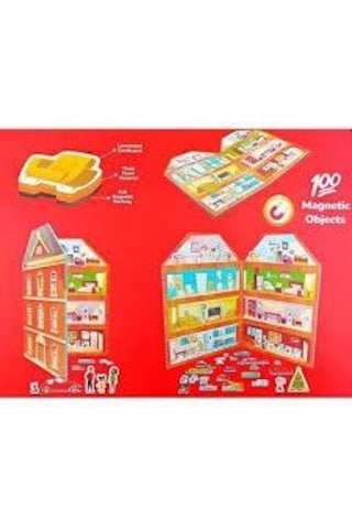 Magnetıc House Set Manyetik Oyuncaklar