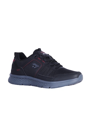 Wickers 2805 Syh-krmz Erkek Sneaker Spor Ayakkabı Siyah