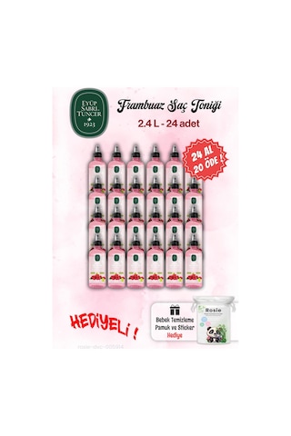 Eyüp Sabri Tuncer 24 Al 20 Öde Sirke Frambuaz Tonik 100 Ml Ve Rosie