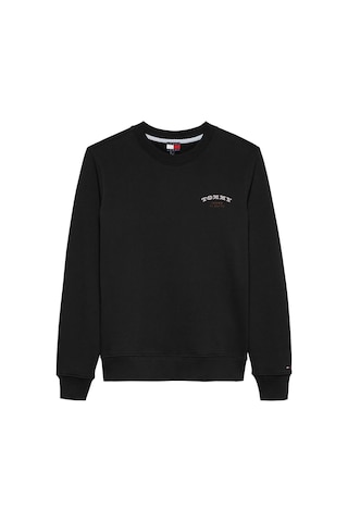 Tommy Hilfiger Kadın Tjw Regular Dollar Stacks Crew Ext Siyah Sweatshirt-12754 Siyah