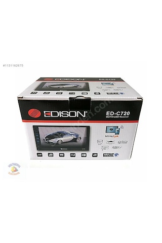 Edison Ed-c720 Double Usb Sd Teyp 7 İnç/4 50w/bluetooth Kamera